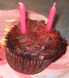 bday cupcake