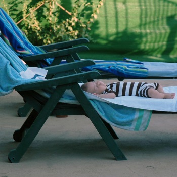 poolside baby