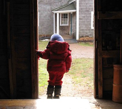 preschooler doorway