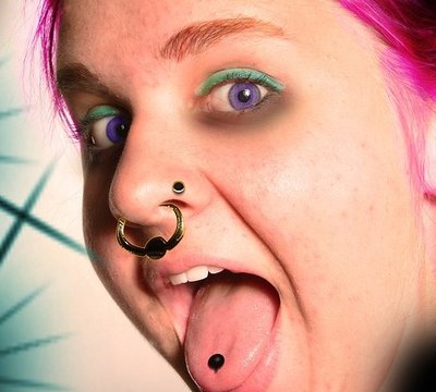 girl with piercings